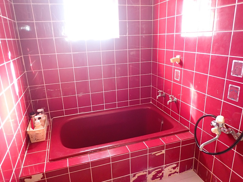 寮の紹介風呂場