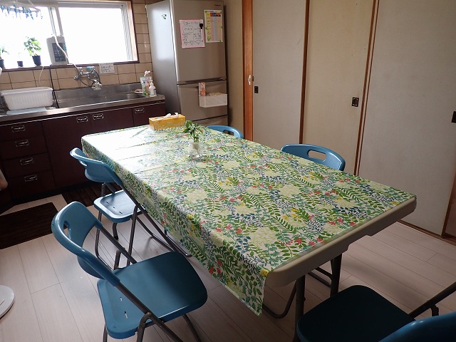 寮の写真-テーブル2